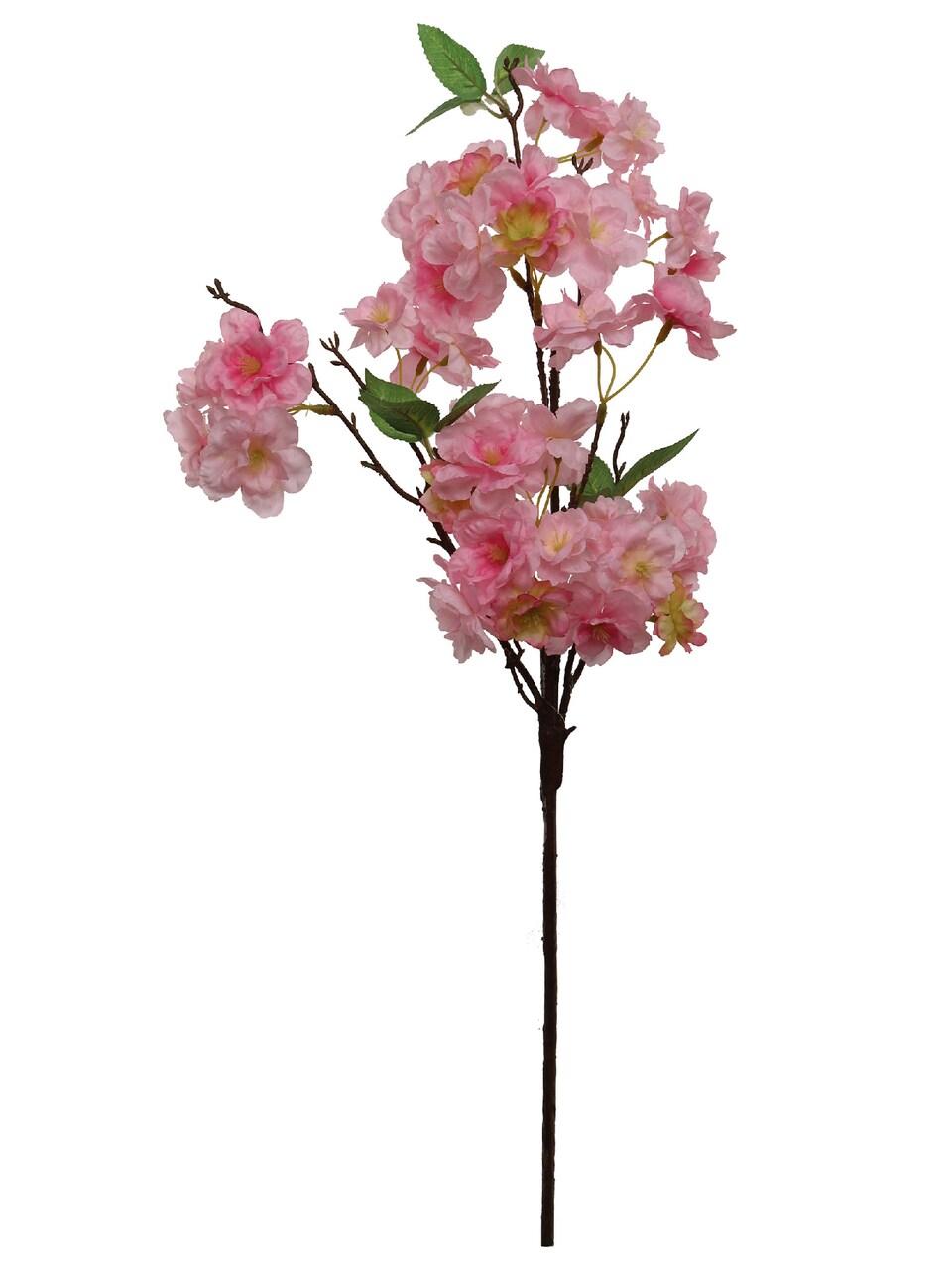 25" Pink Cherry Blossom Spray – 2PC Realistic Silk Floral Stems for Home & Event Decor